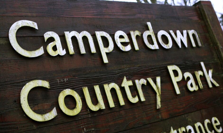 Camperdown Park sign