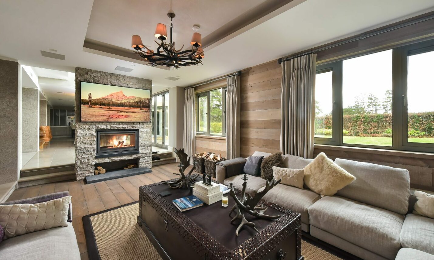 Luxury £3.75m Tantallon Lodge overlooks Gleneagles golf course