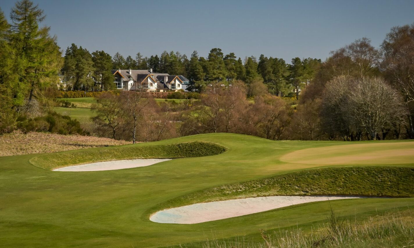 Luxury £3.75m Tantallon Lodge overlooks Gleneagles golf course