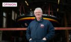 Alex Smith, Arbroath lifeboat operations manager outside the town's RNLI station.