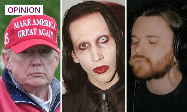 Donald Trump, Marilyn Manson, Lewis Brodie