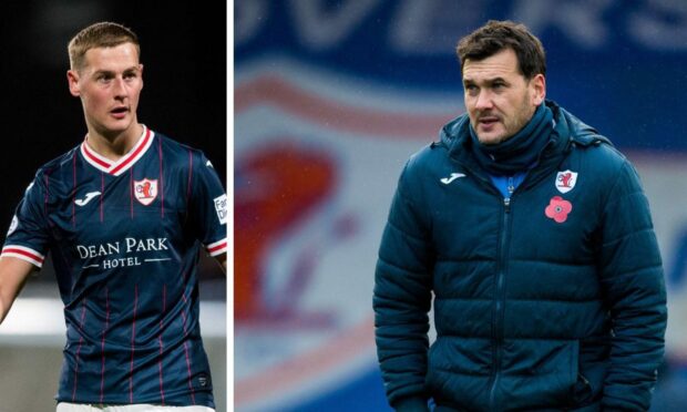 Scott McGill enjoys working with Rovers manager Ian Murray. Images: SNS.