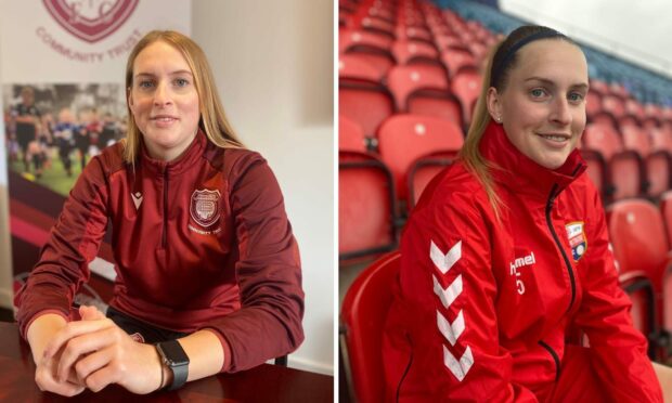 Georgia Carter works for Arbroath FC Community Trust and plays for Montrose FC Women. Image: Ewan Smith / DCT Media