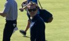 Harry Styles was spotted on the Old Course in St Andrews. Image: Supplied.