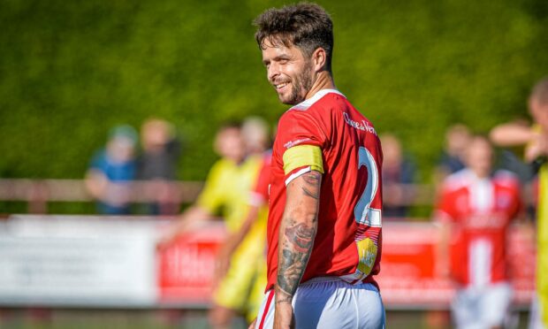 Jamie Bain has left as Brechin City captain.
Image: Wullie Marr / DCT Media