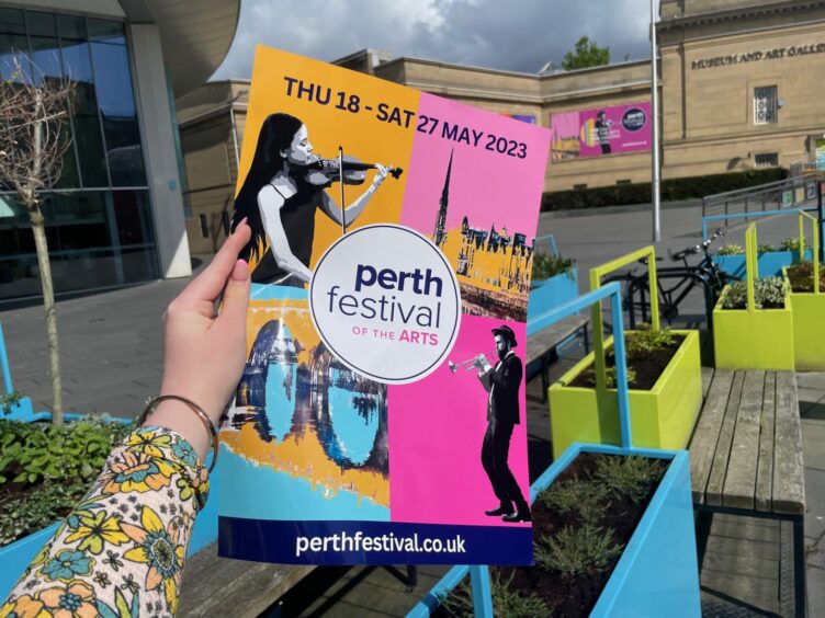 A Perth Festival of the Arts 2023 poster.