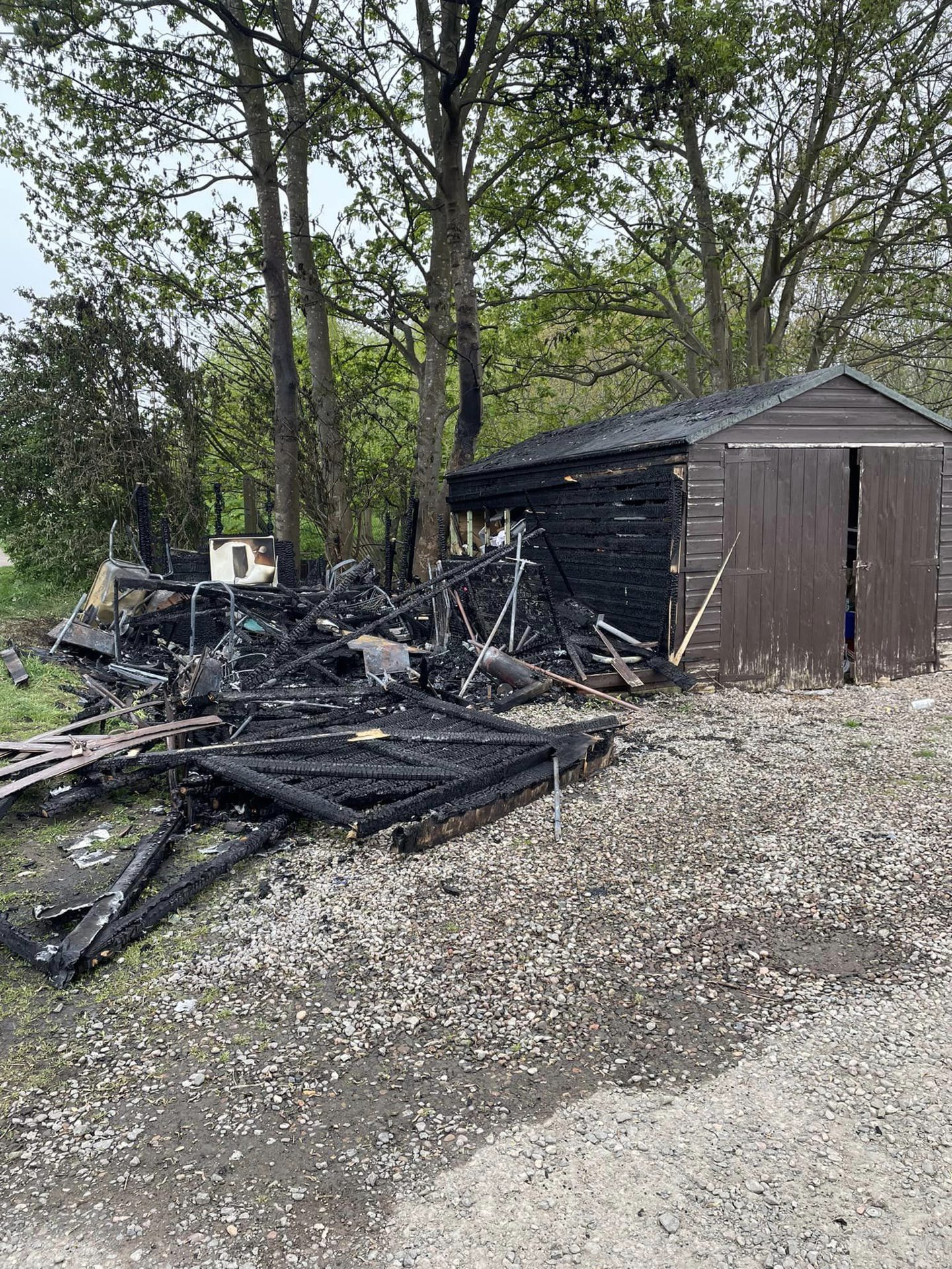 Carnoustie garage 'deliberately set on fire' as owner says 'I am sickened'