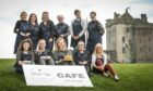 Jackie McKenzie and others involved with new Broughy ferry community cafe, Braw Tea.