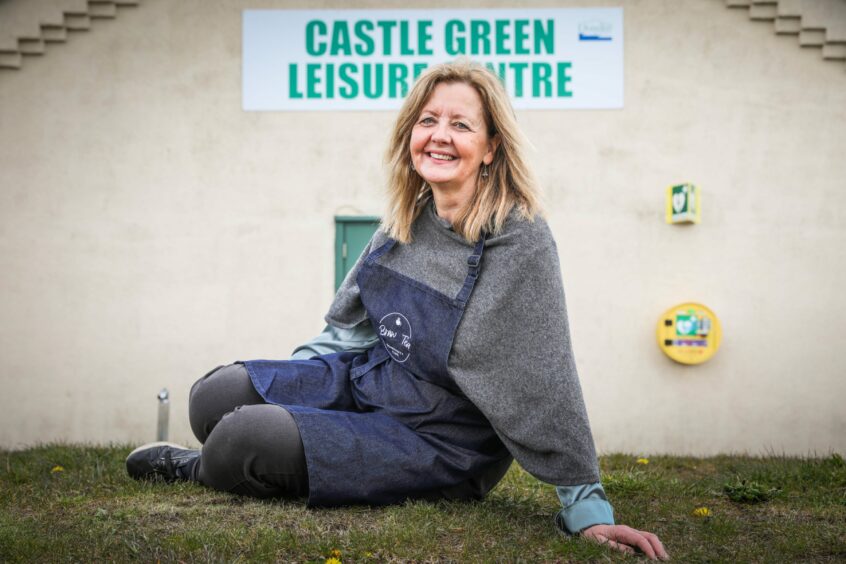 Jackie, who is launching Braw Tea community cafe. 