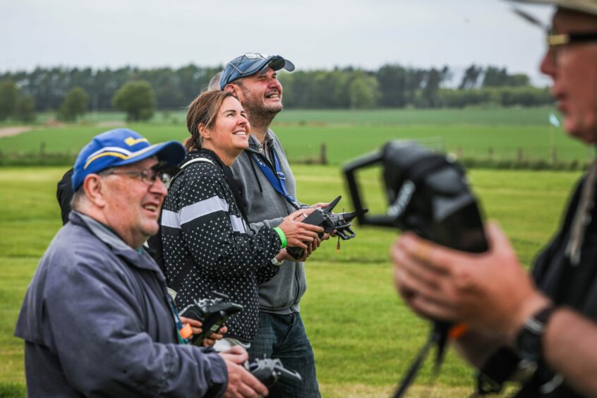 Angus remote-controlled aircraft fly-in.