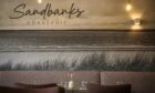 Inside the Sandbanks Brasserie, Jamie Scott's new restaurant. Image: Mhairi Edwards/DCThomson