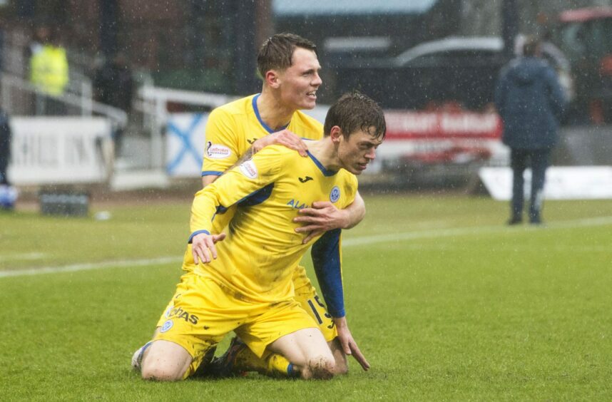 Talking of Dundee - this goal at Dens Park in a 2018 4-0 thrashing of their Tayside rivals was one of his most important
