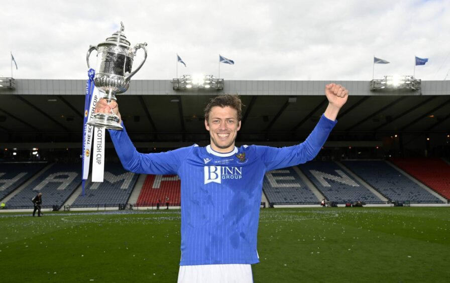 No St Johnstone player has ever deserved to get his hands on a major trophy more.