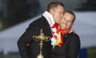 Ian Poulter and Sergio Garcia won't be sharing more Ryder Cup kisses.
