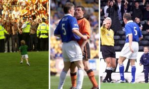 EXCLUSIVE: Jim Weir lifts lid on WILD St Johnstone v Dundee United clash where he was spat on by fan, put in headlock by policeman, then faced wrath of St Mirren’s Paisley Panda
