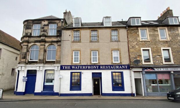 The former Waterfront Restaurant in Kirkcaldy.