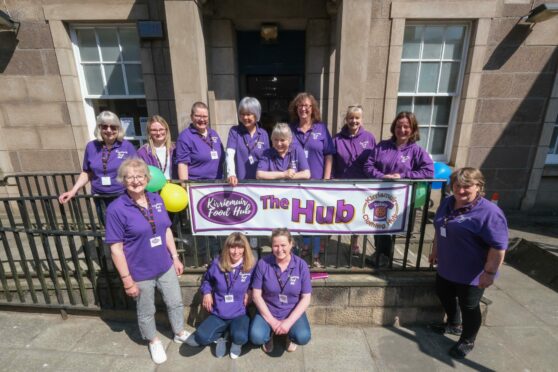 The Kirrie Hub has relaunched at the town's former RBS branch. Imager: Paul Reid