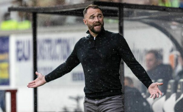 Dunfermline Athletic manager James McPake. Image: Ross Parker / SNS Group
