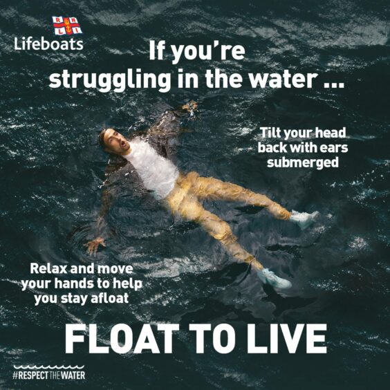 The RNLI's advice on what to do if you find yourself in trouble. 