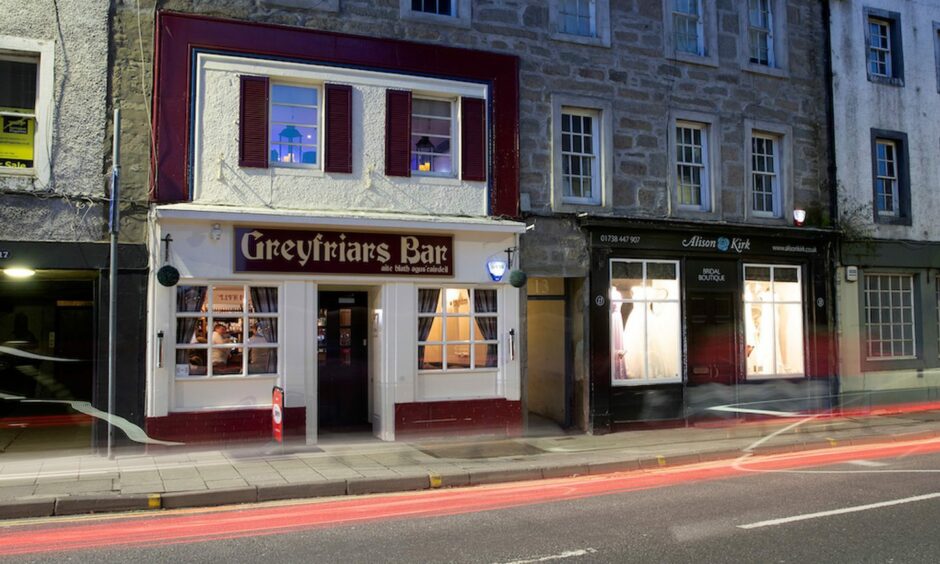 Greyfriars Bar in Perth.