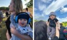 Tommy, five months, and eight-month-old Magnus at Big Weekend. Image: Supplied