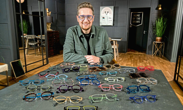 Eyewear expert Gary Clelland. Picture: Alan Richardson.