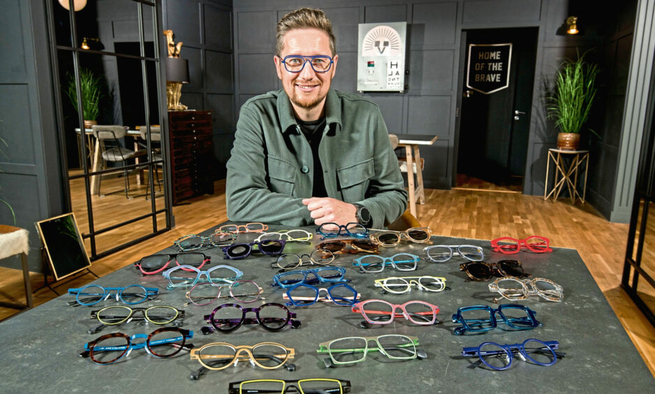 Eyewear expert Gary Clelland. 