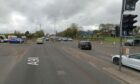 General view of the A90 Forfar Road in Dundee