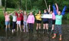 St Andrews Brownies join a River Guardians session. Image: Anya Hart Dyke