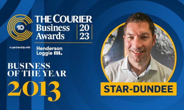 Stuart Mills, CEO of Star-Dundee. Image: Kris Miller/DC Thomson