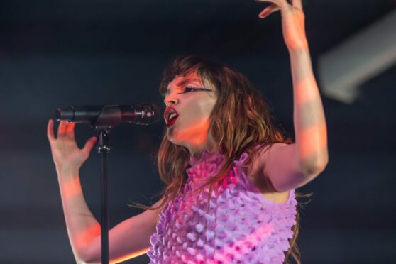 Chvrches put on an intimate concert at Dundee's Fat Sam's. Image: Tim Gray/TartanZone.