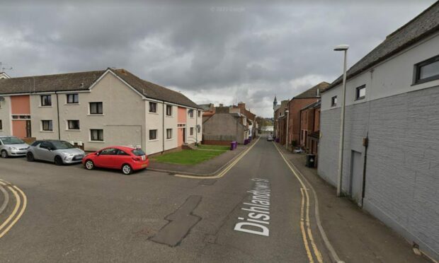 The assault is believed to have happened at Dishlandtown Street, Arbroath