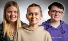 Caitlin Walsh, Ellie Fraser and Charlie Boyle are Dundee school refusers.