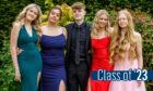 Leavers turned on the glamour for their big night. Image: Kenny Smith/DC Thomson.