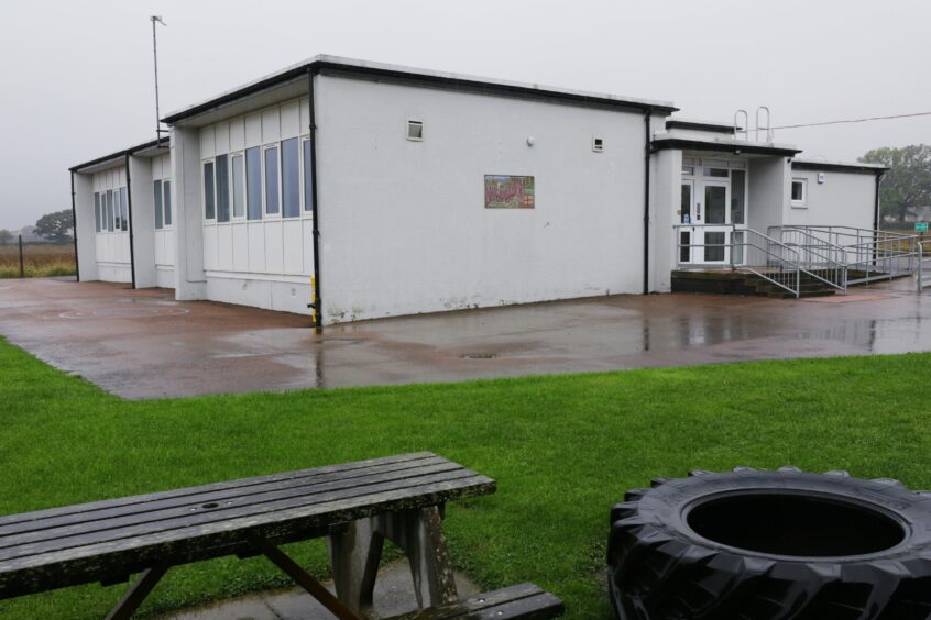 Newbigging Primary School has the lowest occupancy rate in Angus. Image: Dougie Nicolson/DC Thomson.