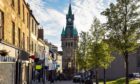 Dumfermline high street in Fife.