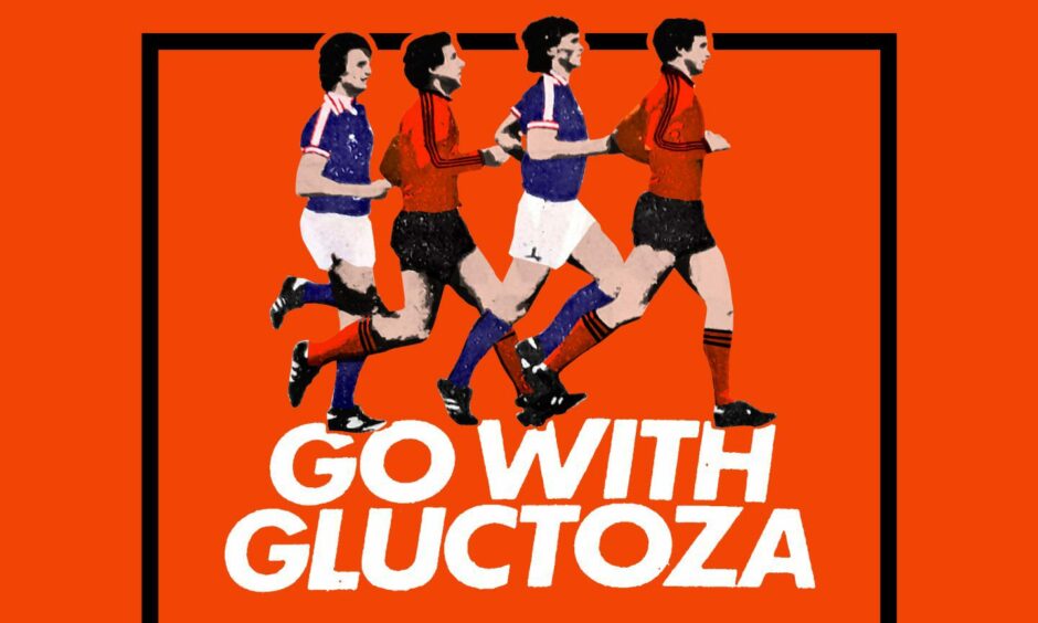Dundee United and Dundee were training and playing on Gluctoza in 1983. Image: DC Thomson.