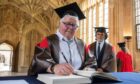 Val McDermid became a Doctor of Letters at Oxford University