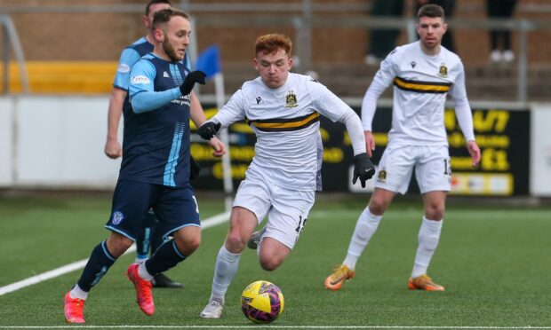 Seb Ross (left) is keen to make an impact at Forfar after signing a one-year deal.