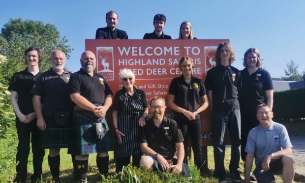 The Highland Safaris team. Image: Crieff Hydro Family of Hotels