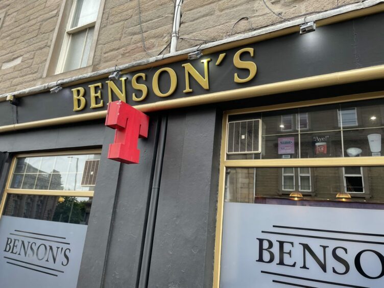 Benson's Bar, Arbroath Road.