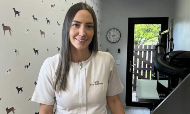 Nicky Pawlett, owner of Paws Grooming in Broughty Ferry.