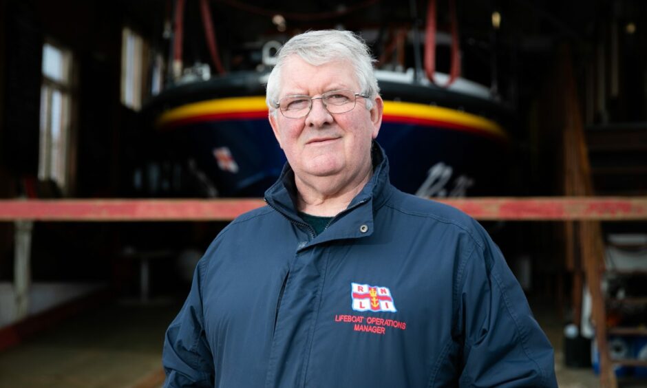 Former Arbroath RNLI ops manager Alex Smith