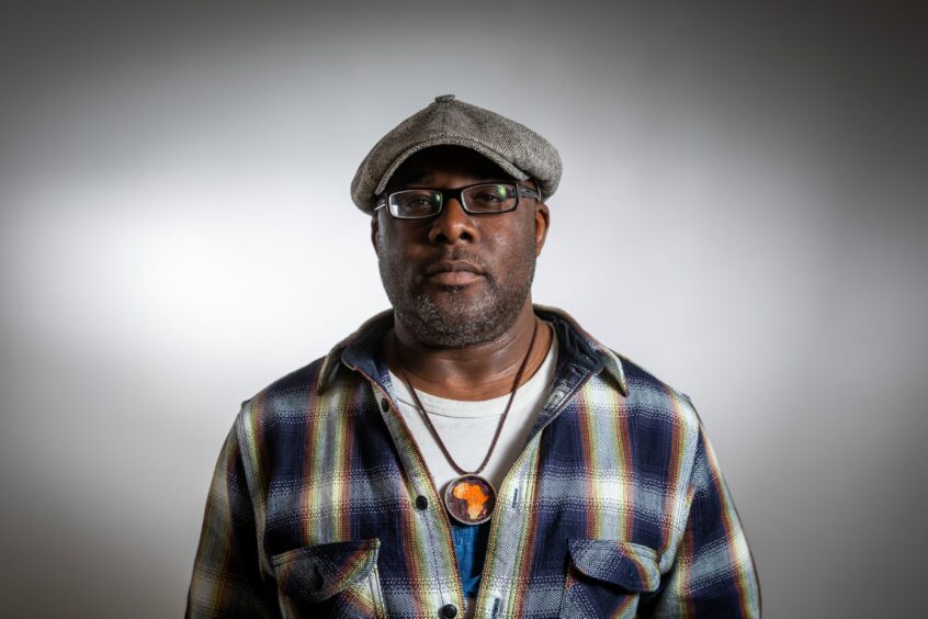 Chika Inatimi is a youth worker at Dundee charity Front Lounge where he helps tackle truancy and school avoidance.