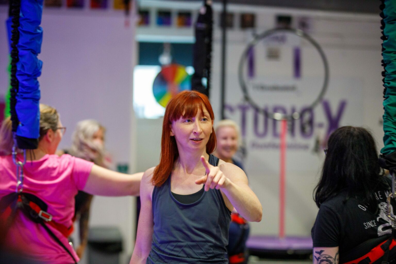 Fife bungee fitness classes I gave it a go in Dunfermline