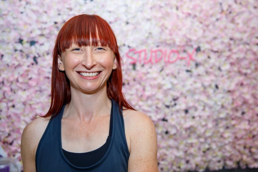 Bungee Fit instructor Jen Turner. Image: Kenny Smith/DC Thomson