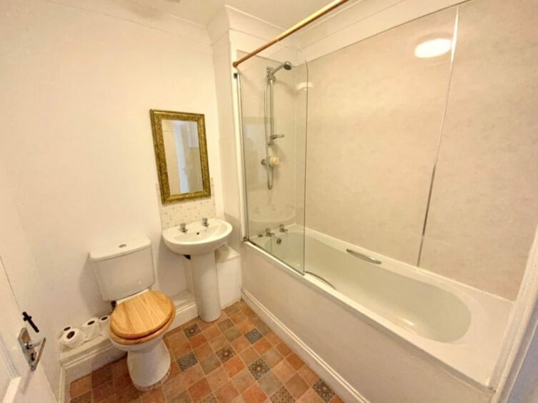 The main bathroom