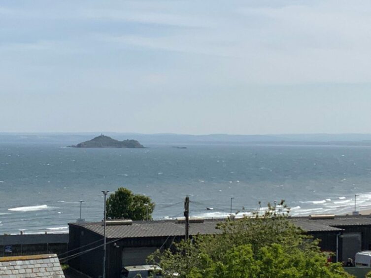 View of the Forth of Forth from the apartment.