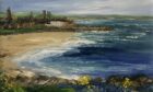 Linda Paton: Bluebells on a Coastal Path
