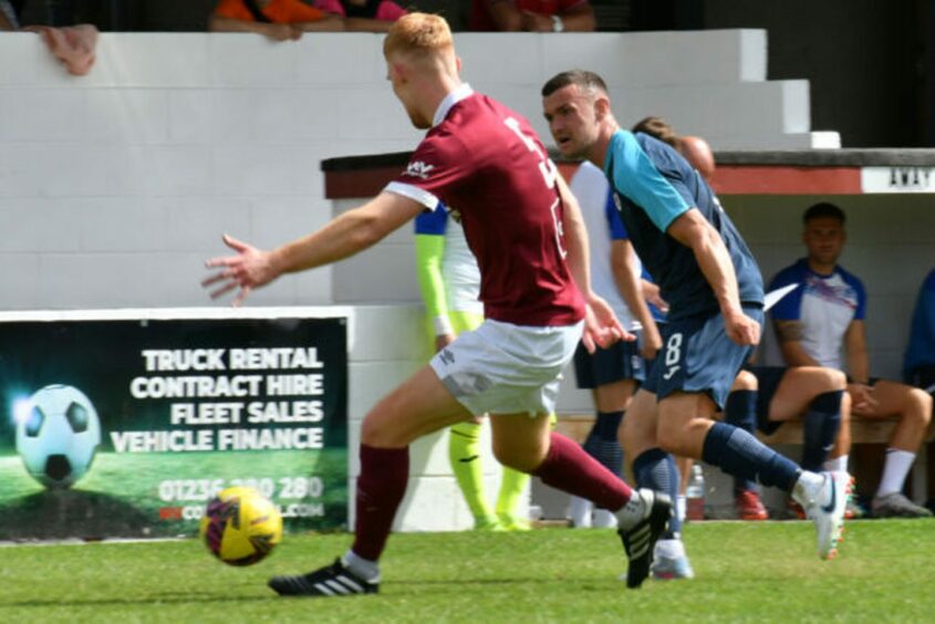 Ross Matthews played 45 minutes for Raith Rovers versus Linlithgow Rose.
